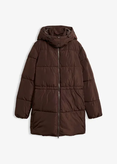 Doudoune mi-longue &agrave; capuche amovible, bonprix
