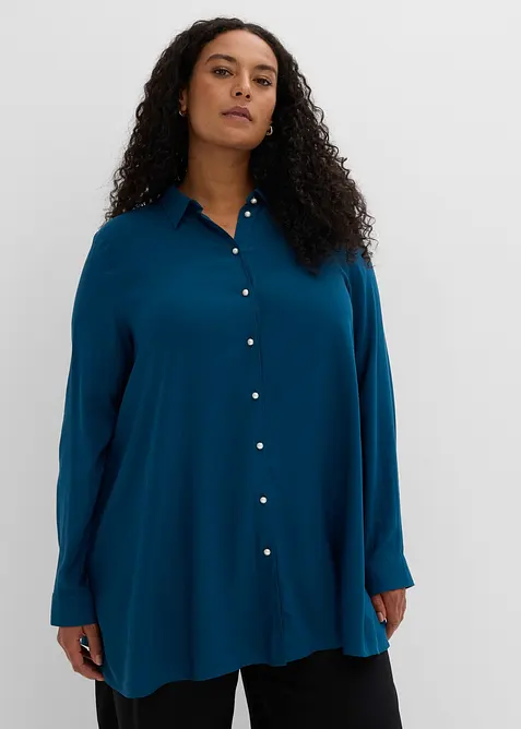 Chemisier long 100% viscose, bonprix