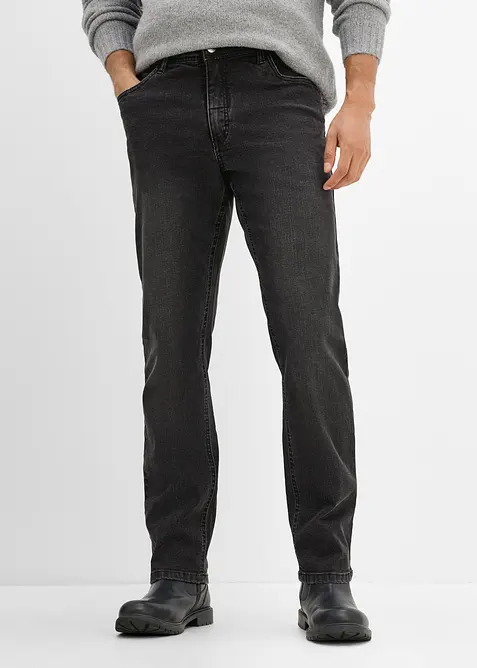 Regular-Fit-Jeans mit Komfortschnitt, Straight, bonprix