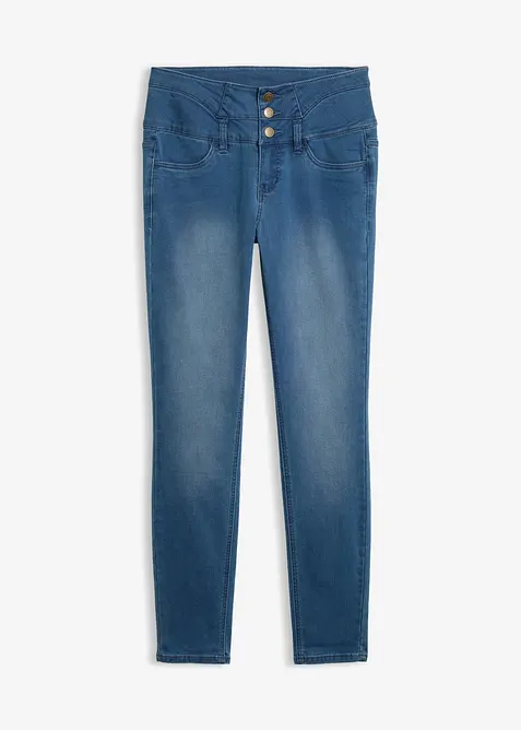 Jean Skinny taille haute, chaud et sculptant, bonprix