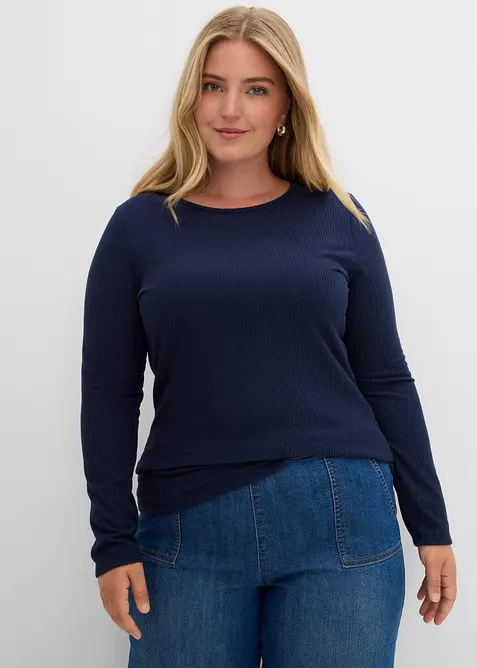T-shirt thermique c&ocirc;tel&eacute;, bonprix