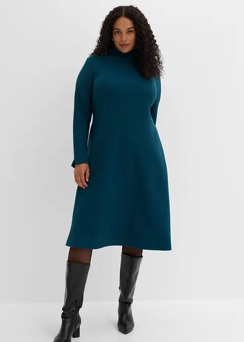Midikleid in ausgestellter Form, bonprix