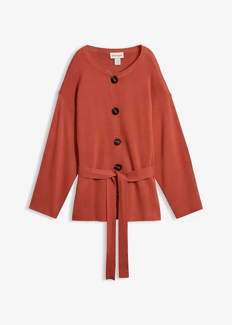 Strickjacke aus feinem Viskose-Mix, bonprix