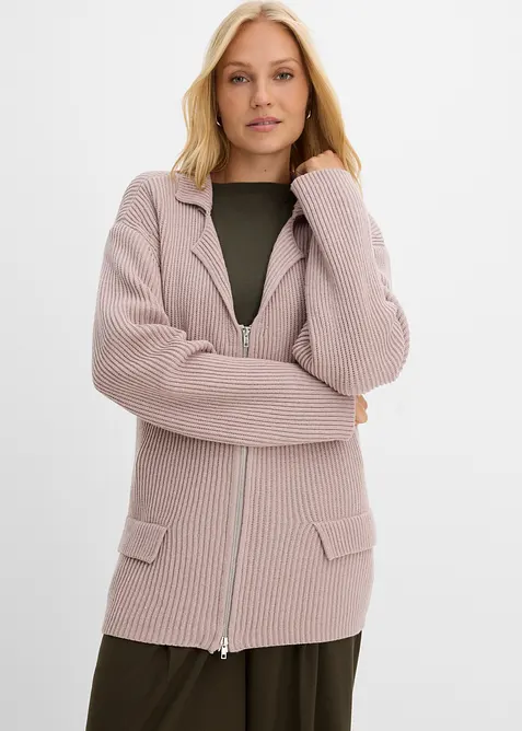 Gilet en maille douce, bonprix