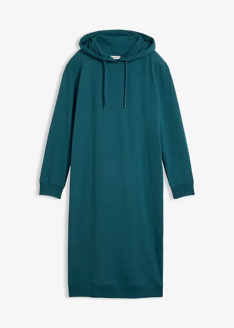 Sweatkleid mit Kapuze, bonprix