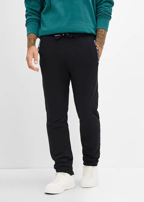 Pantalon de jogging thermique &agrave; polaire douillette, bonprix