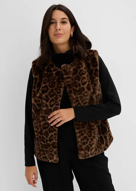 Fellimitat-Weste, bonprix