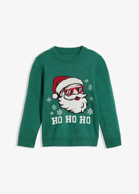 Pull de No&euml;l en fine maille, bonprix