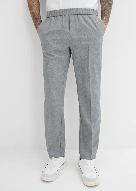 Pantalon de costume &agrave; taille &eacute;lastiqu&eacute;e, bonprix