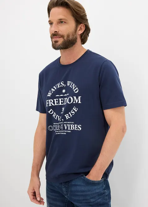 T-Shirt aus reiner Bio-Baumwolle, bonprix