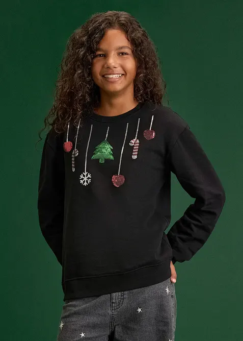 Sweat de No&euml;l 100% coton, bonprix
