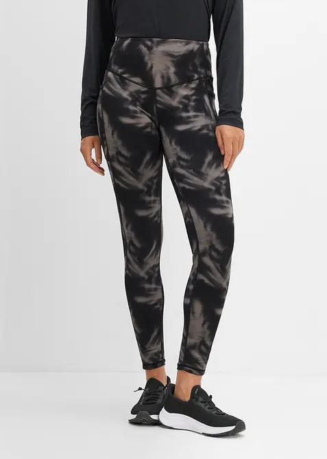 Thermo Sport-Leggings mit Handytasche, schnelltrocknend, bonprix