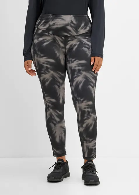 Legging thermique de sport avec poche pour portable, s&eacute;chage rapide, bonprix