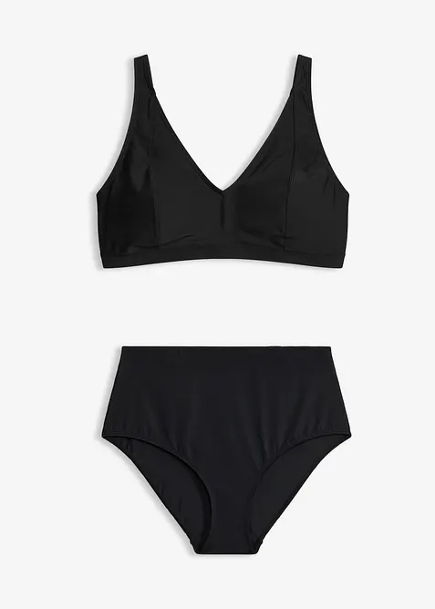 Bikini mit V-Ausschnitt (2-tlg.Set), bonprix