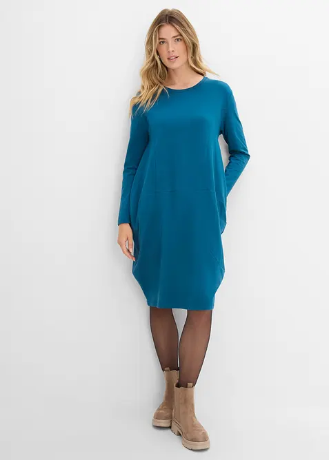 Jerseykleid in O-Shape, bonprix