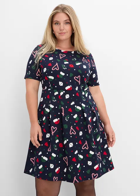 Minikleid in A-Linie, bonprix