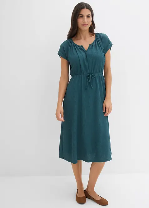 Jersey Kleid aus flie&szlig;endem Viskose-Mix, bonprix