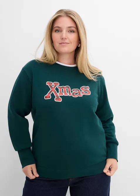 Sweat en coton majoritaire, bonprix