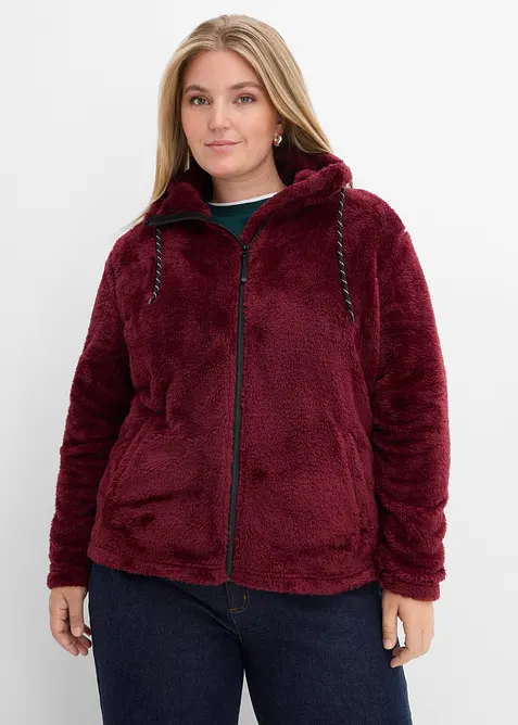 Veste en polaire peluche, bonprix