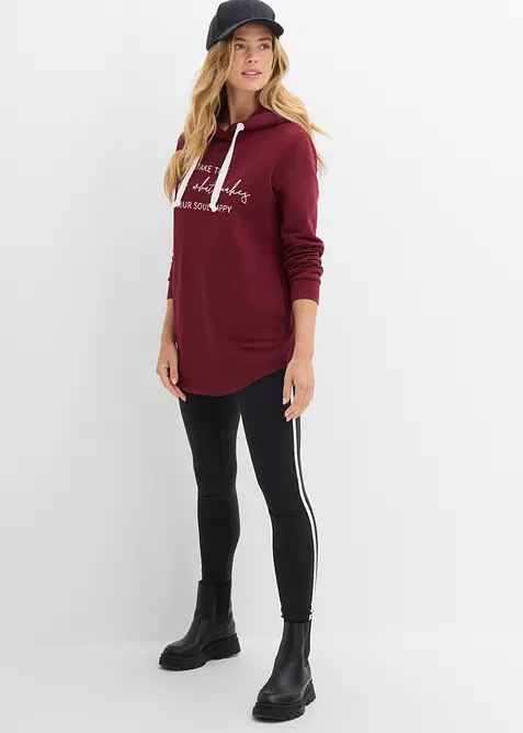 Jogginganzug mit Long-Sweatshirt und Leggings (2-tlg.), bonprix