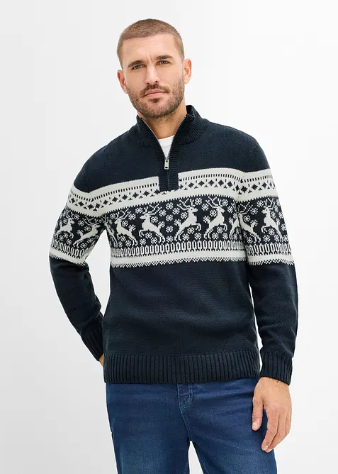 Norweger-Pullover in Regular Fit, bonprix