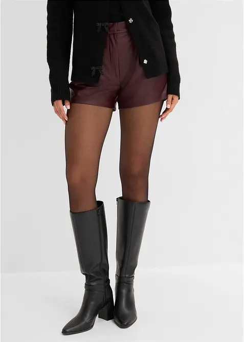 Short en tissu rev&ecirc;tu, bonprix
