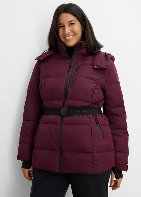Veste de ski d&eacute;perlante en duvet isolant, bonprix
