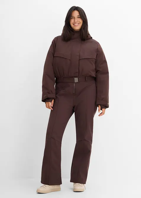 Combinaison rembourr&eacute;e et d&eacute;perlante, bonprix