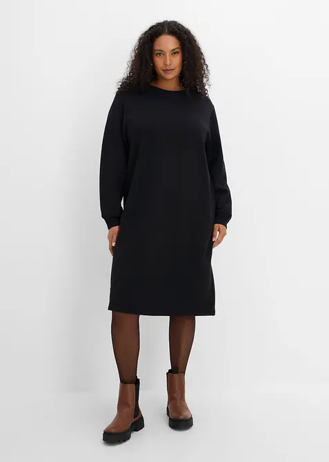 Robe sweat 100% coton, bonprix