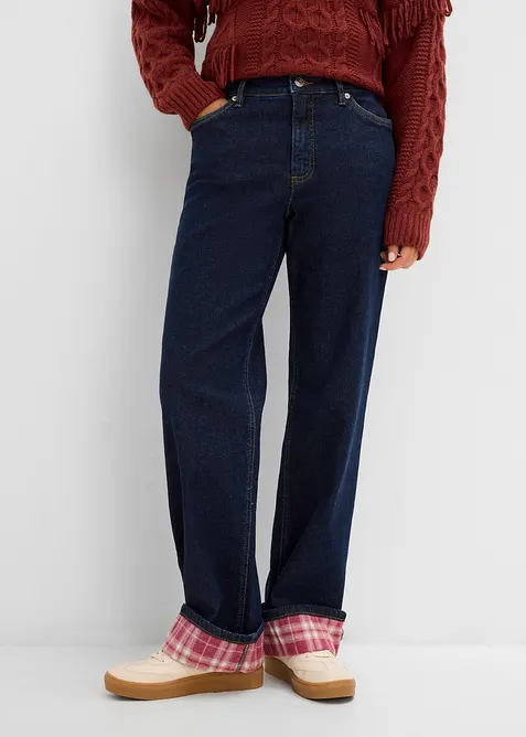 Jean Straight taille haute, bonprix