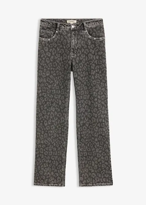Jean Straight taille haute, bonprix