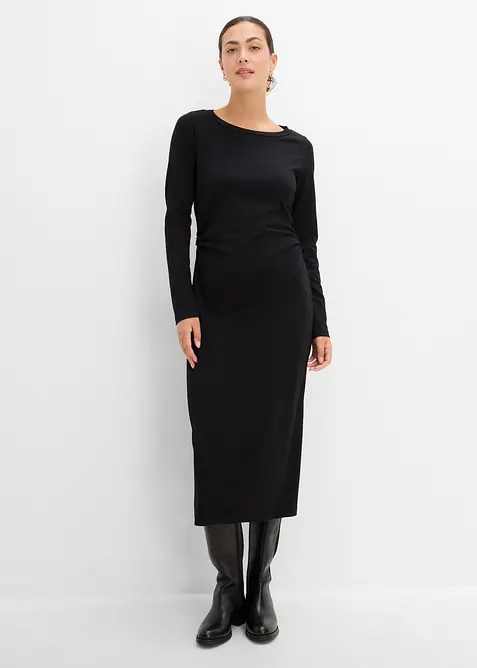 Midikleid aus softem Viskose-Mix, bonprix
