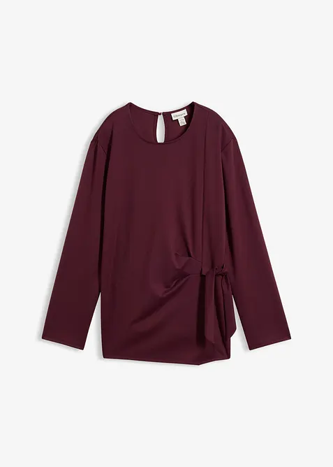 Langarmshirt aus feinem Viskose-Mix, bonprix