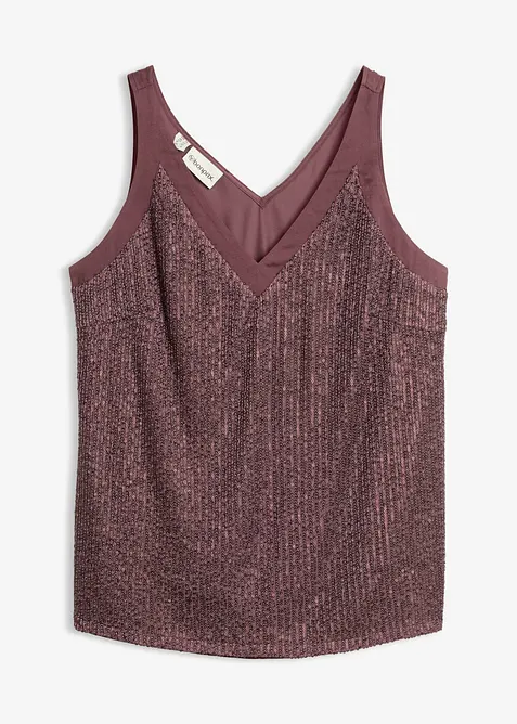 Top &agrave; sequins, bonprix