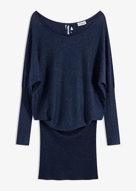 Strickkleid aus flie&szlig;endem Viskose-Mix, bonprix