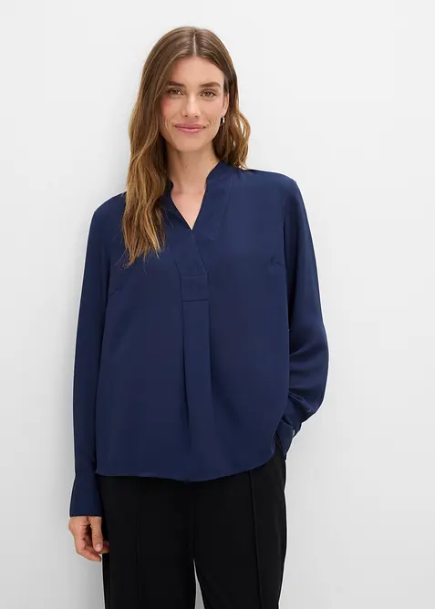 Chiffonbluse in A-Linie, bonprix