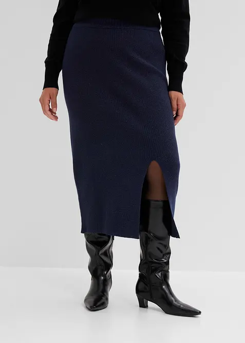 Feinstrickrock aus softem Viskose-Mix, bonprix