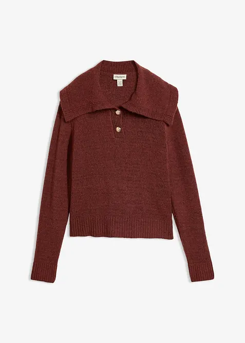 Pullover aus weichem Woll-Mix, bonprix