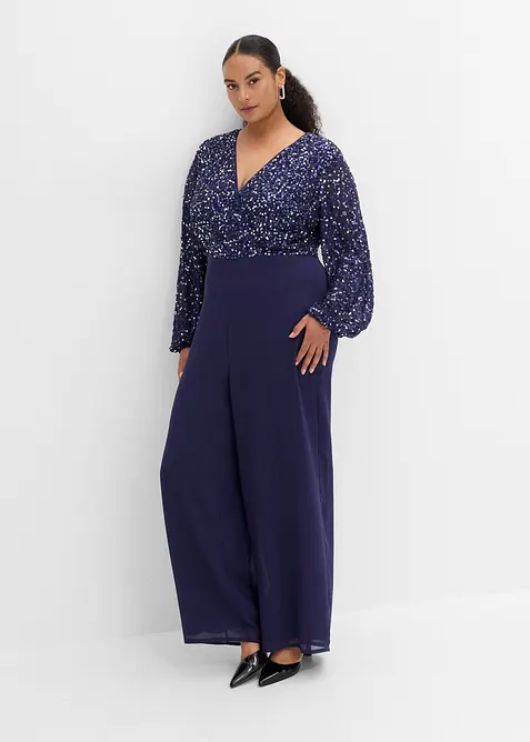 Overall mit Paillenstickerei, bonprix