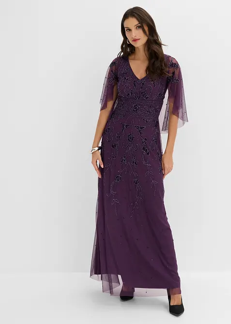 Abendkleid mit Paillettenstickerei, bonprix