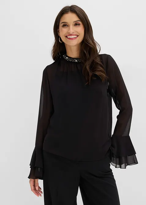Blouse en mousseline, bonprix