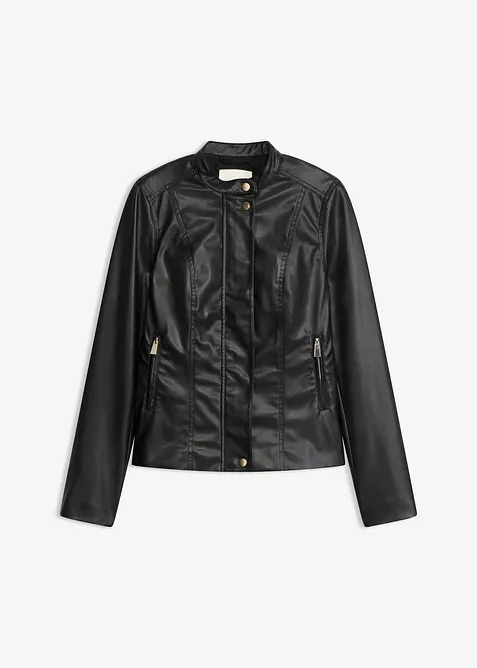 Lederimitat-Jacke, bonprix