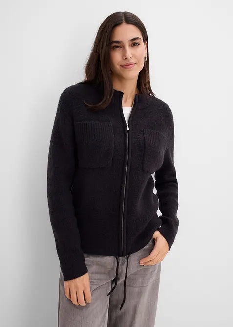 Gilet en fine maille, bonprix