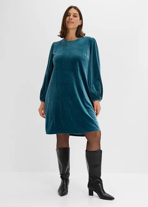 Minikleid aus Samt, bonprix