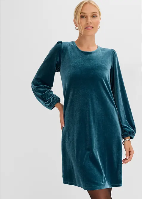 Minikleid aus Samt, bonprix