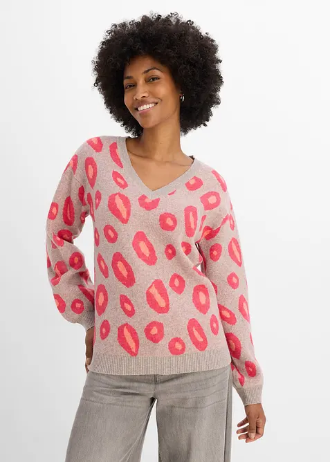 Weiter Pullover, bonprix