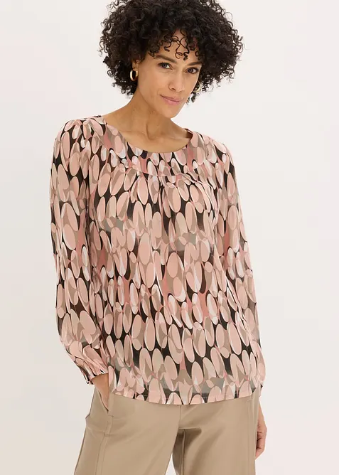 Blouse en mousseline, bonprix