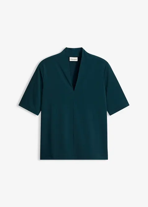 Shirt mit Kelchkragen, bonprix