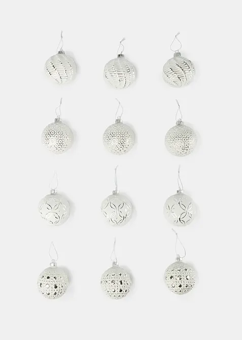 Weihnachtskugeln (12er Pack), bonprix