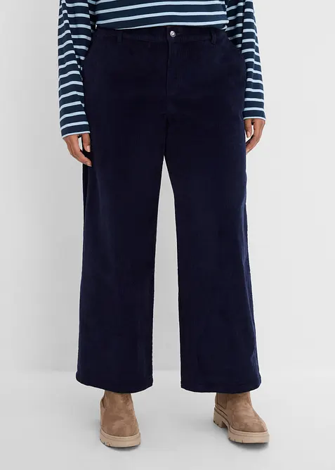 Cordhose aus elastischem Baumwoll-Mix, bonprix